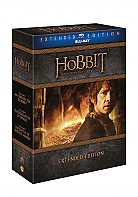 HOBIT Trilogie 1 - 3 Kolekce Prodlouen verze (9 Blu-ray)