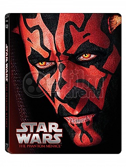STAR WARS Episode 1: The Phantom Menace Steelbook™ Limited Collector's Edition + Gift Steelbook's™ foil