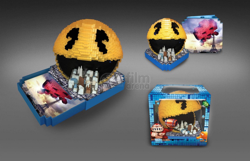PIXELS - Pacman edition 3D + 2D Limited Edition (Blu-ray 3D + Blu-ray)