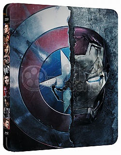 CAPTAIN AMERICA: Civil War 3D + 2D Steelbook™ Limited Collector's Edition + Gift Steelbook's™ foil