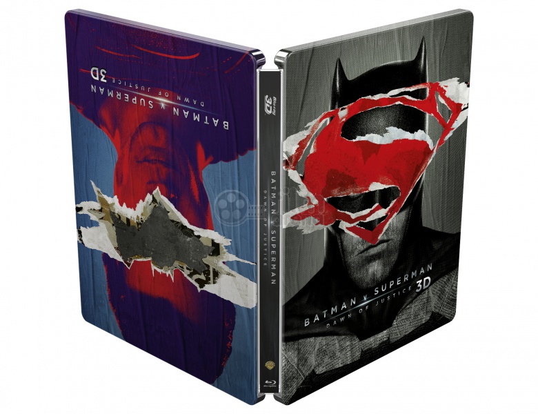 BATMAN v SUPERMAN: Dawn of Justice 3D + 2D Steelbook™ Extended cut Limited  Collector's Edition + Gift Steelbook's™ foil (Blu-ray 3D + 2 Blu-ray)