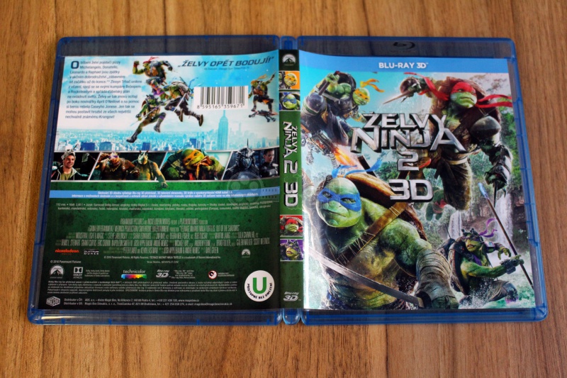 Teenage Mutant Ninja Turtles: Out Of The Shadows [Blu-ray, 3D