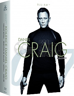 JAMES BOND: Daniel Craig (Casino Royale + Quantum of Solace + Skyfall + Spectre) Collection