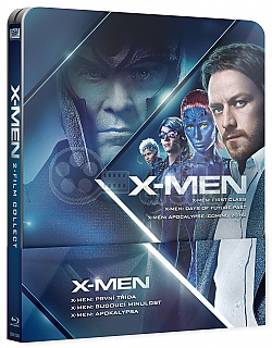 X-Men Prequel Steelbook (X-Men: First Class + X-Men: Days of Future Past + X-Men: Apocalypse) Steelbook™ Collection Limited Collector's Edition + Gift Steelbook's™ foil