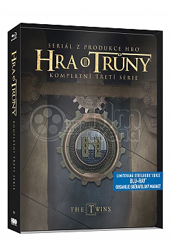 Game of Thrones: The Complete Third Season Steelbook™ Collection Limited Collector's Edition Gift Set + Gift Steelbook's™ foil