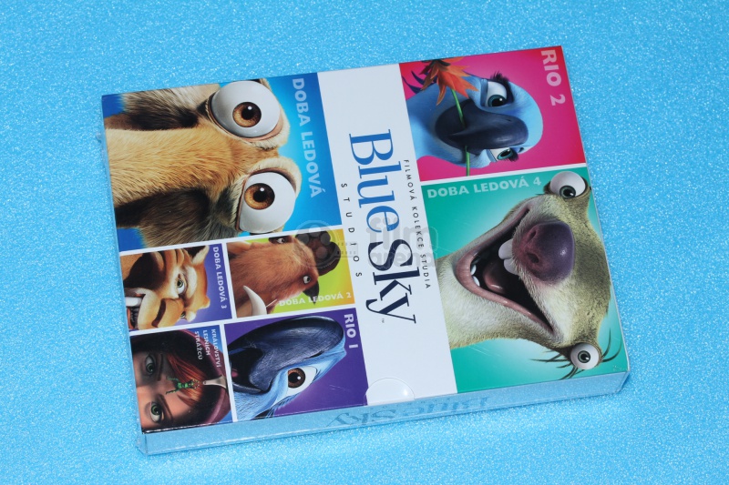 BLUESKY COLLECTION: Rio 1 + 2, Ice Age 1-4, Epic Collection (7 DVD) .