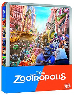 Zootopia 3D + 2D Steelbook™ Limited Collector's Edition + Gift Steelbook's™ foil