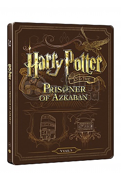 HARRY POTTER AND THE PRISONER OF AZKABAN Steelbook&trade; Limited Collector's Edition + Gift Steelbook's&trade; foil
