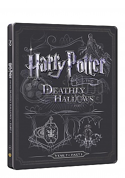 HARRY POTTER AND THE DEATHLY HALLOWS: PART 1 Steelbook™ Limited Collector's Edition + Gift Steelbook's™ foil