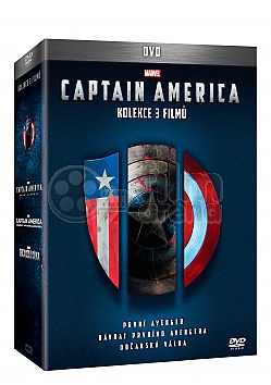 CAPTAIN AMERICA Trilogy 1-3: Captain America: The First Avenger + Captain America: The Winter Soldier + Captain America: Civil War Collection