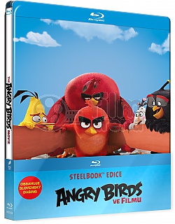 The Angry Birds Movie 3D + 2D Steelbook™ Limited Collector's Edition + Gift Steelbook's™ foil