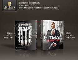 BLACK BARONS #3 HITMAN: Agent 47 FullSlip + Booklet + Comics + Collectible Cards Steelbook™ Limited Collector's Edition - numbered