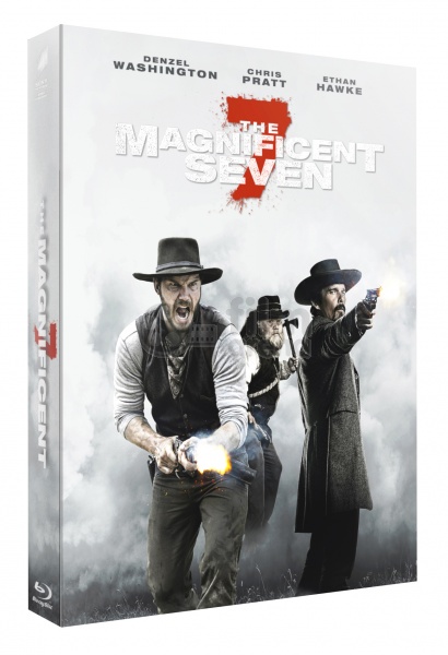 FAC #63 THE MAGNIFICENT SEVEN (2016) FullSlip + Lenticular magnet  Steelbook™ Limited Collector's Edition - numbered (2 Blu-ray)