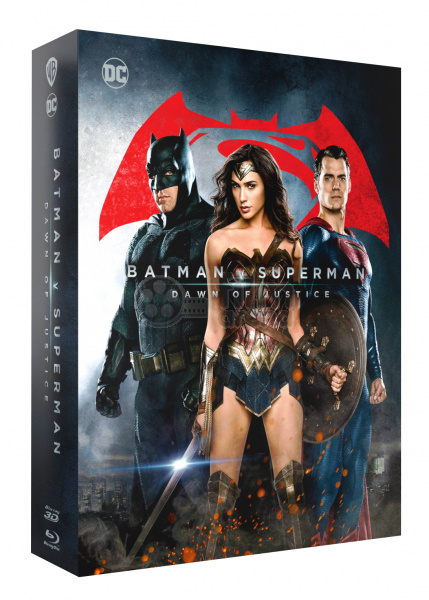 FAC #152 BATMAN v SUPERMAN: Dawn of Justice LENTICULAR 3D FULLSLIP XL  EDITION 2 3D + 2D Steelbook™ Extended cut Limited Collector's Edition -  numbered (Blu-ray 3D + 2 Blu-ray)