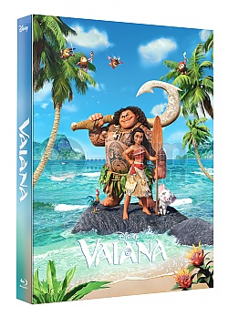 FAC #78 VAIANA FullSlip + Lenticular Magnet EDITION #1 3D + 2D Steelbook™ Limited Collector's Edition - numbered