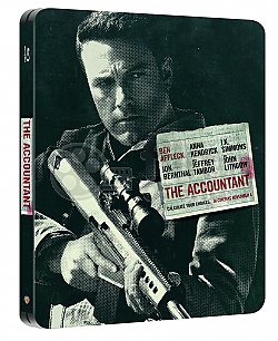 FAC --- THE ACCOUNTANT HardBox FullSlip (Double Pack E1 + E2) EDITION #3 Steelbook™ Limited Collector's Edition - numbered