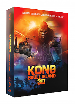 FAC #147 KONG: Skull Island DOUBLE 3D LENTICULAR FULLSLIP XL + Lenticular Magnet 3D + 2D Steelbook™ Limited Collector's Edition - numbered