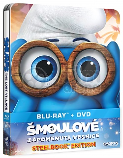 SMURFS: The Lost Village Steelbook™ Limited Collector's Edition + Gift Steelbook's™ foil