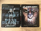 PLANET OF THE APES 1 - 3 Steelbook™ Collection Limited Collector's Edition + Gift Steelbook's™ foil