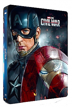 CAPTAIN AMERICA: Civil War + Lenticular Magnet 3D (New Visual) 3D + 2D Steelbook™ Limited Collector's Edition