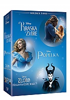 Krska a zve + Popelka + Zloba - Krlovna ern magie Kolekce (3 DVD)