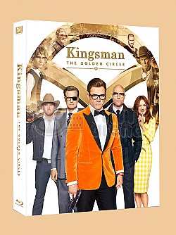 FAC #93 KINGSMAN: The Golden Circle FULLSLIP + LENTICULAR 3D MAGNET Steelbook™ Limited Collector's Edition - numbered