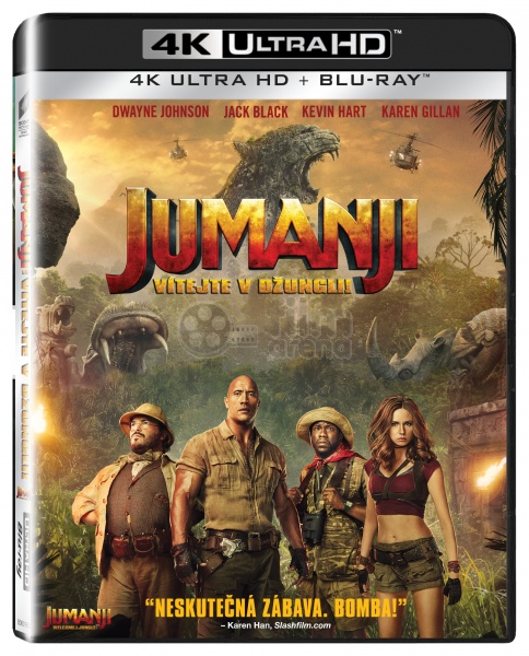 Jumanji en Blu Ray : Jumanji Blu-ray 4K Ultra HD - AlloCiné