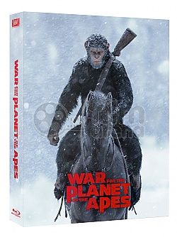 FAC #95 WAR FOR THE PLANET OF THE APES FULLSLIP + LENTICULAR 3D MAGNET Edition #1 3D + 2D Steelbook™ Limited Collector's Edition - numbered