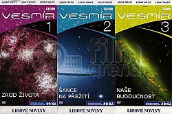 BBC: Vesmír 1-3 Kolekce (papírový obal)