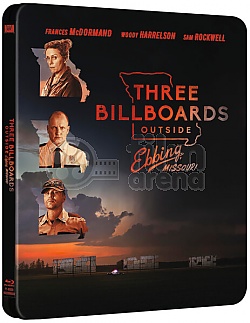 THREE BILLBOARDS OUTSIDE EBBING, MISSOURI Steelbook™ Limited Collector's Edition + Gift Steelbook's™ foil