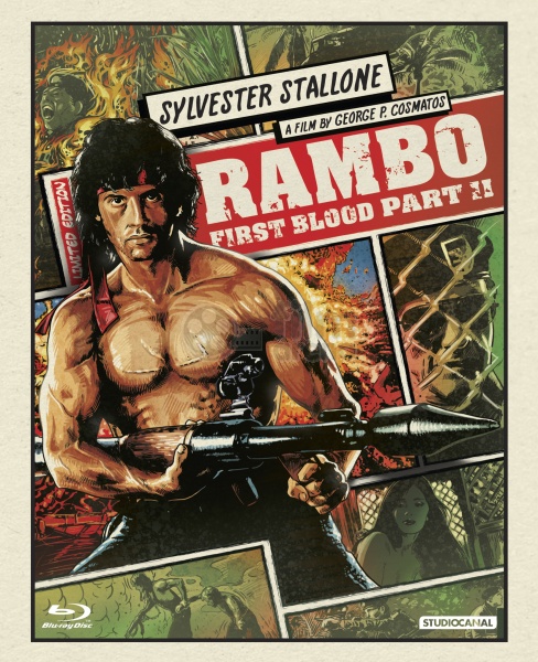 Rambo First Blood Part Ii Digibook Limited Collector S Edition Blu Ray