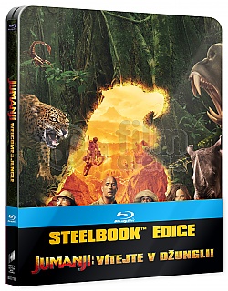 JUMANJI: WELCOME TO THE JUNGLE (Title on Spine) INTERNATIONAL Version Steelbook™ Limited Collector's Edition