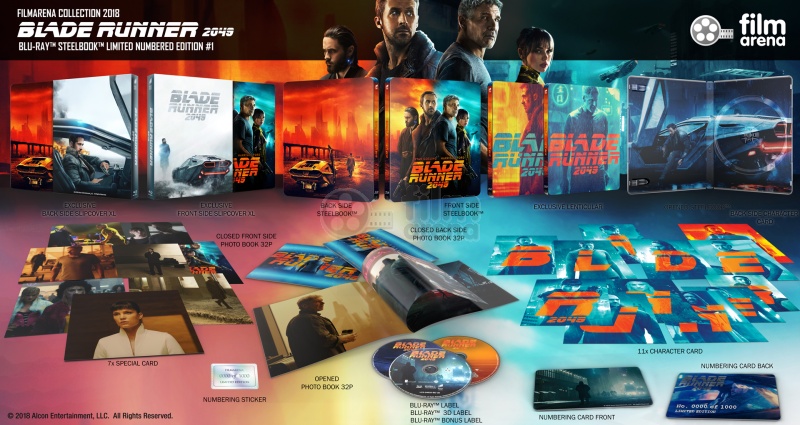 Fac 101 Blade Runner 49 Fullslip Xl Lenticular Magnet Edition 1 3d 2d Steelbook Limited Collector S Edition Numbered Blu Ray 3d 2 Blu Ray