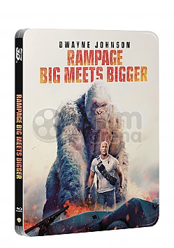 RAMPAGE 3D + 2D Steelbook™ Limited Collector's Edition + Gift Steelbook's™ foil