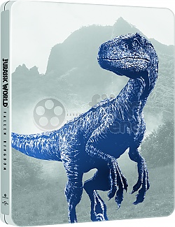 JURRASIC WORLD: FALLEN KINGDOM (SteelBook Version 1 - Blue Indoraptor) 3D + 2D Steelbook™ Limited Collector's Edition