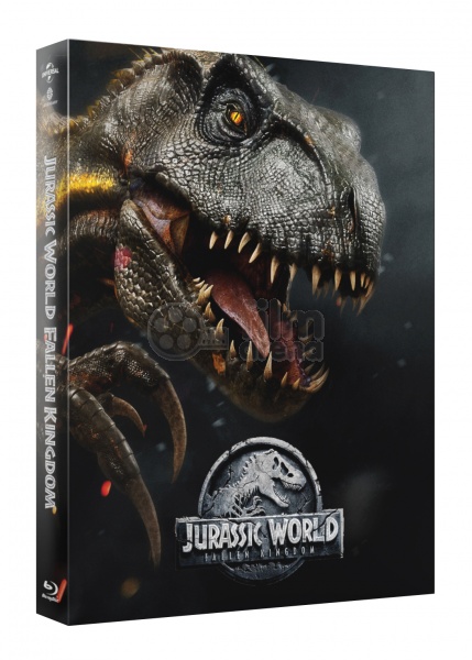 Fac 106 Jurassic World Fallen Kingdom Steelbook Version 1 Blue Indoraptor Fullslip Lenticular Magnet Edition 1 Steelbook Limited Collector S Edition Numbered 4k Ultra Hd Blu Ray Dvd