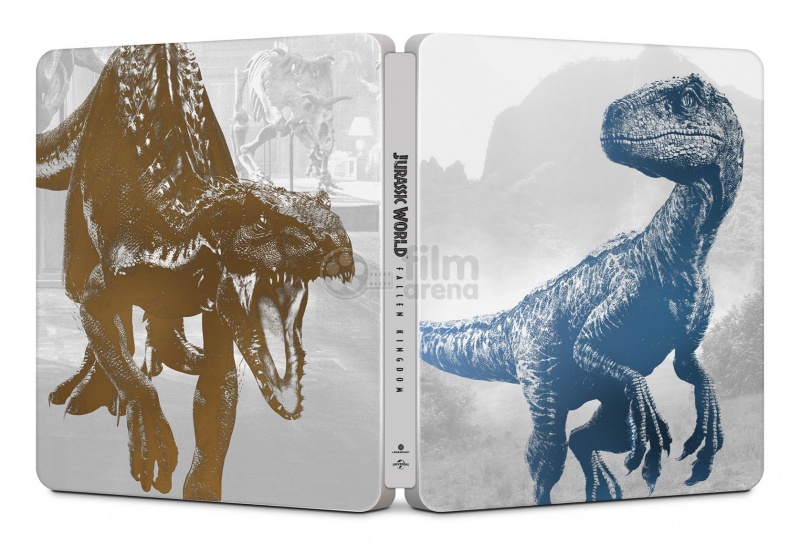 Fac 106 Jurassic World Fallen Kingdom Steelbook Version 1 Blue Indoraptor Fullslip Lenticular Magnet Edition 1 Steelbook Limited Collector S Edition Numbered 4k Ultra Hd Blu Ray Dvd