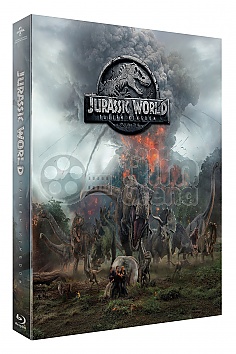 FAC #106 JURASSIC WORLD: FALLEN KINGDOM (SteelBook Version 2 - T-REX) Lenticular 3D FullSlip EDITION #2 3D + 2D Steelbook™ Limited Collector's Edition - numbered