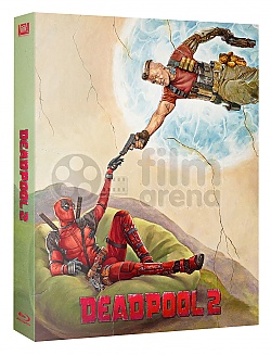 FAC #107 DEADPOOL 2 Double Lenticular 3D (Front and Back) FullSlip XL EDITION #3 WEA EXCLUSIVE Steelbook™ Limited Collector's Edition - numbered