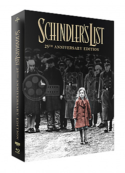 FAC #124 SCHINDLER'S LIST Lenticular 3D FullSlip XL + Lenticular 3D Magnet Steelbook™ Limited Collector's Edition - numbered + Gift Steelbook's™ foil