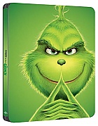 GRINCH 3D + 2D Steelbook™ Limitovan sbratelsk edice + DREK flie na SteelBook™ (Blu-ray 3D + Blu-ray)