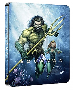 AQUAMAN Steelbook™ Limited Collector's Edition + Gift Steelbook's™ foil