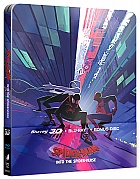 Spider-Man: Into the Spider-Verse INTERNATIONAL Version #2 3D + 2D Steelbook™ Limited Collector's Edition + Gift Steelbook's™ foil (Blu-ray 3D + 2 Blu-ray)