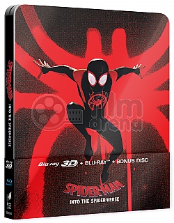 Spider-Man: Into the Spider-Verse Sony Pictures Animation Version #3 3D + 2D Steelbook™ Limited Collector's Edition + Gift Steelbook's™ foil