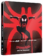 Spider-Man: Into the Spider-Verse Sony Pictures Animation Version #3 3D + 2D Steelbook™ Limited Collector's Edition + Gift Steelbook's™ foil (Blu-ray 3D + 2 Blu-ray)