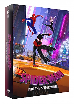 FAC #116 Spider-Man: Into the Spider-Verse FullSlip XL + RESIN MAGNET Version #4 3D + 2D Steelbook™ Limited Collector's Edition - numbered + Gift Steelbook's™ foil