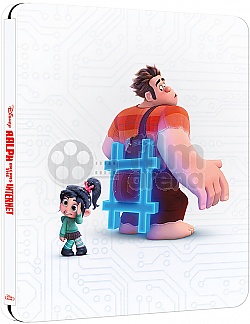 Ralph Breaks the Internet Steelbook™ Limited Collector's Edition + Gift Steelbook's™ foil