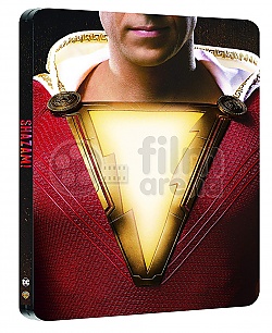 SHAZAM! 3D + 2D Steelbook™ Limited Collector's Edition + Gift Steelbook's™ foil