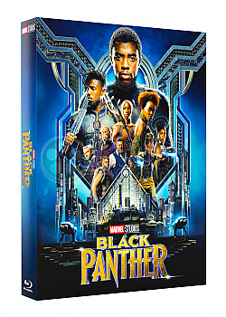 FAC #122 BLACK PANTHER FullSlip + Lenticular Magnet EDITION #1 3D + 2D Steelbook™ Limited Collector's Edition - numbered