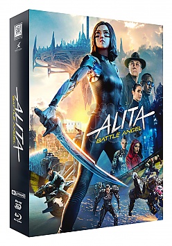 BLACK BARONS #21 ALITA: BATTLE ANGEL Double 3D Lenticular FullSlip XL EDITION #2 3D + 2D Steelbook™ Limited Collector's Edition - numbered